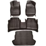 کفپوش پنج بعدی آریزو 5 همراه با کفپوش صندوق مدل چرم am