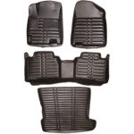 کفپوش پنج بعدی جک J7 به همراه کفپوش صندوق مدل چرم پنج بعدی