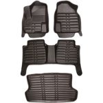 کفپوش پنج بعدی لیفان X60 به همراه کفپوش صندوق مدل چرم پنج بعدی