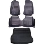 کفپوش پنج بعدی سورن پلاس به همراه کفپوش صندوق مدل چرم پنج بعد