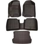 کفپوش پنج بعدی جک J5 به همراه کفپوش صندوق مدل am