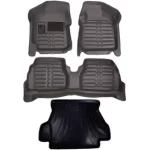 کفپوش پنج بعدی تیبا2 مدل چرم پنج بعدی به همراه کفپوش صندوق ماهو