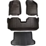 کفپوش پنج بعدی لاماری چرم همراه صندوق چرم\