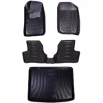 کفپوش سه بعدی پژو 207 هاچبک مدل اکو به همراه کفپوش صندوق ماهوت